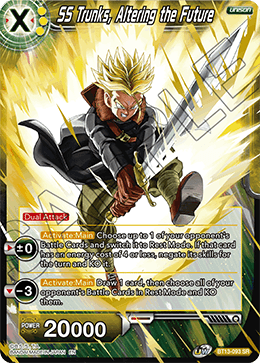 SS Trunks, Altering the Future (Super Rare) [BT13-093] | Sanctuary Gaming