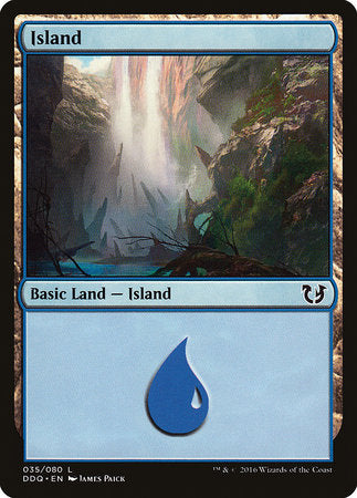 Island (35) [Duel Decks: Blessed vs. Cursed] | Sanctuary Gaming