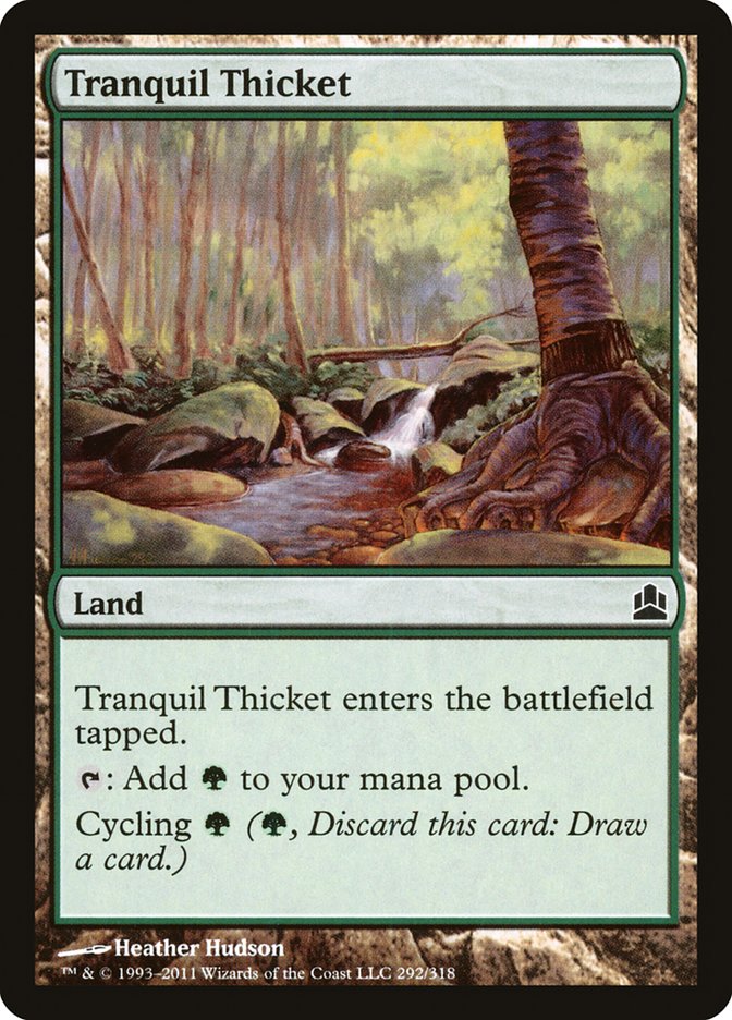 Tranquil Thicket [Commander 2011] | Sanctuary Gaming