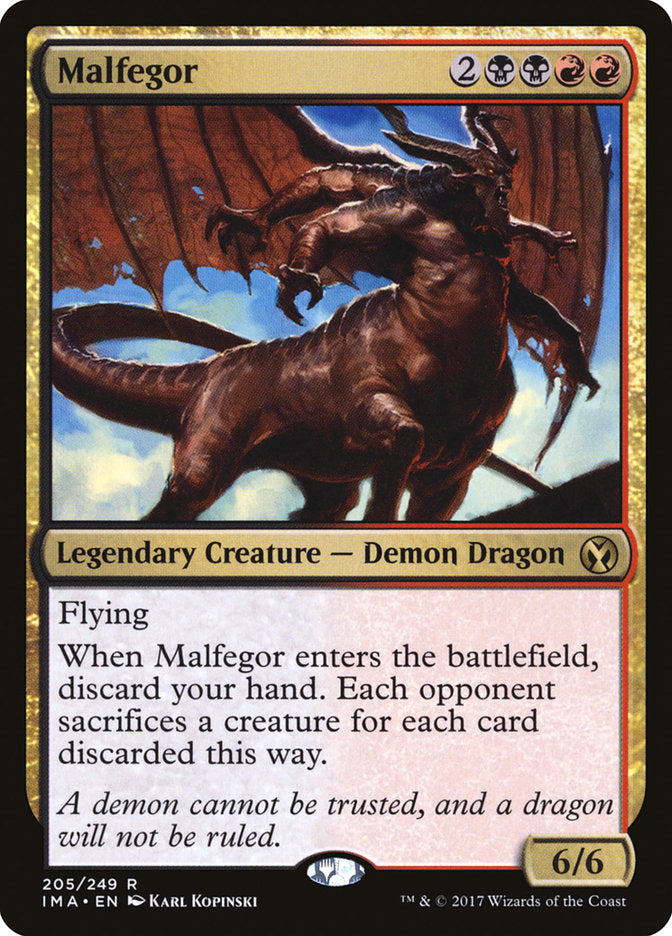 Malfegor [Iconic Masters] | Sanctuary Gaming