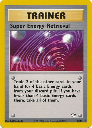 Super Energy Retrieval (89/111) [Neo Genesis Unlimited] | Sanctuary Gaming