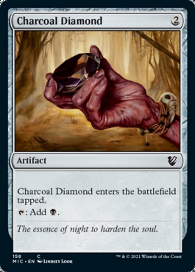 Charcoal Diamond [Innistrad: Midnight Hunt Commander] | Sanctuary Gaming