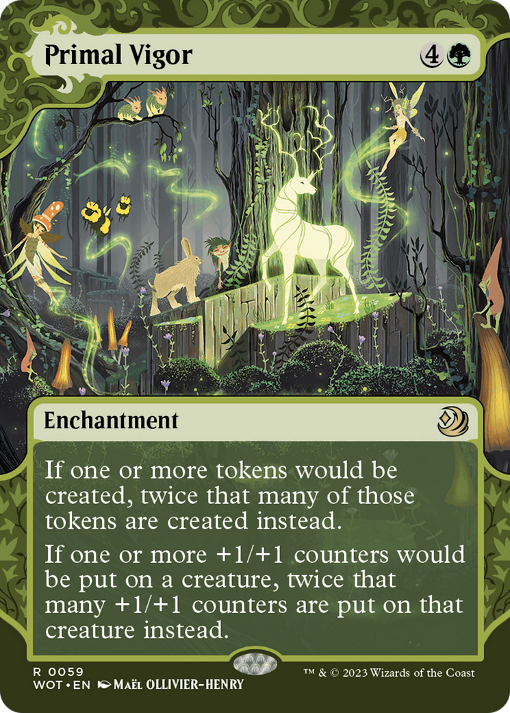 Primal Vigor [Wilds of Eldraine: Enchanting Tales] | Sanctuary Gaming