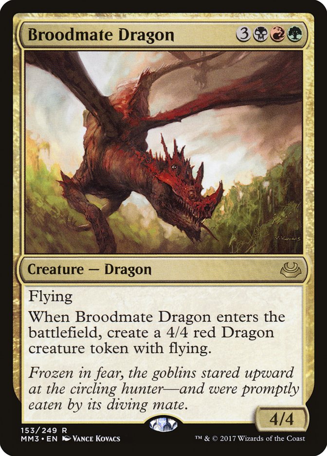 Broodmate Dragon [Modern Masters 2017] | Sanctuary Gaming
