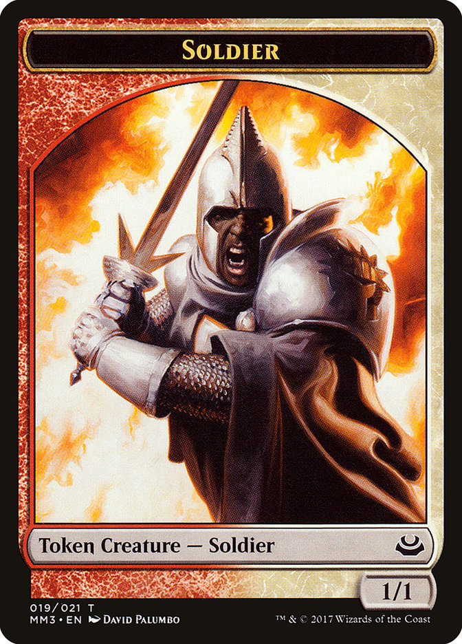Soldier (019/021) [Modern Masters 2017 Tokens] | Sanctuary Gaming