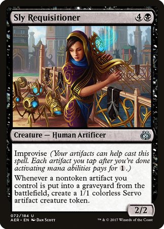 Sly Requisitioner [Aether Revolt] | Sanctuary Gaming
