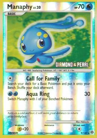 Manaphy (9/130) [Burger King Promos: 2008 Collection] | Sanctuary Gaming