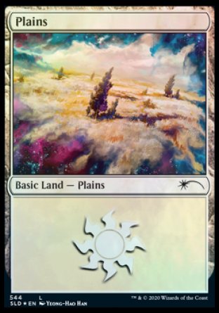 Plains (Enchanted) (544) [Secret Lair Drop Promos] | Sanctuary Gaming