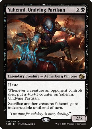 Yahenni, Undying Partisan [Aether Revolt] | Sanctuary Gaming