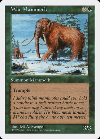 War Mammoth [Fifth Edition] | Sanctuary Gaming