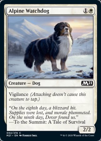 Alpine Watchdog [Core Set 2021] | Sanctuary Gaming