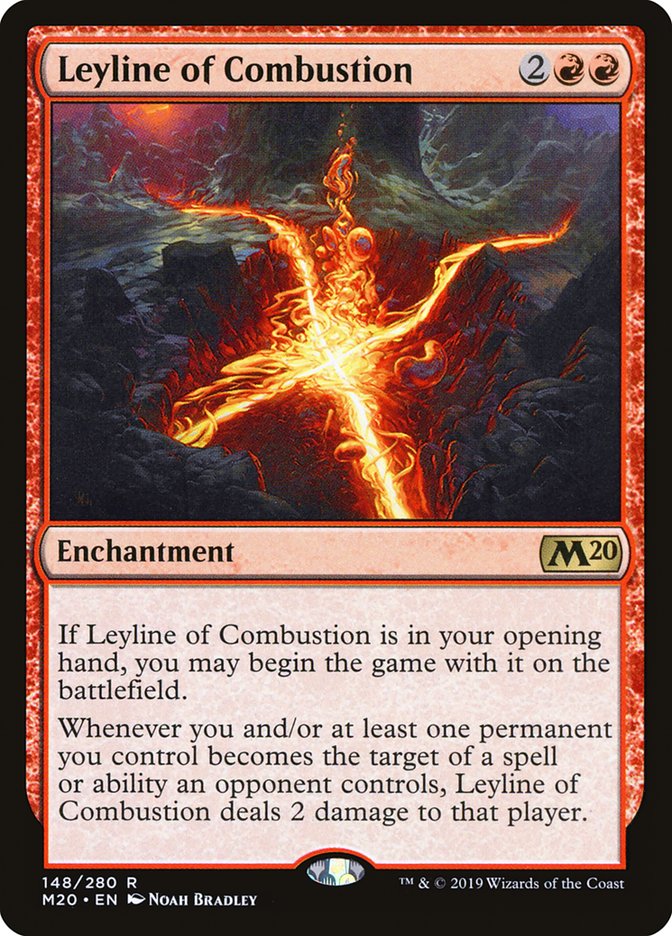 Leyline of Combustion [Core Set 2020] | Sanctuary Gaming