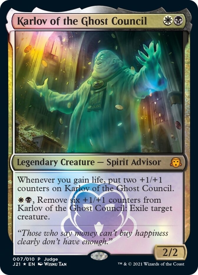 Karlov of the Ghost Council [Judge Gift Cards 2021] | Sanctuary Gaming