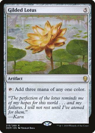 Gilded Lotus [Dominaria Promos] | Sanctuary Gaming
