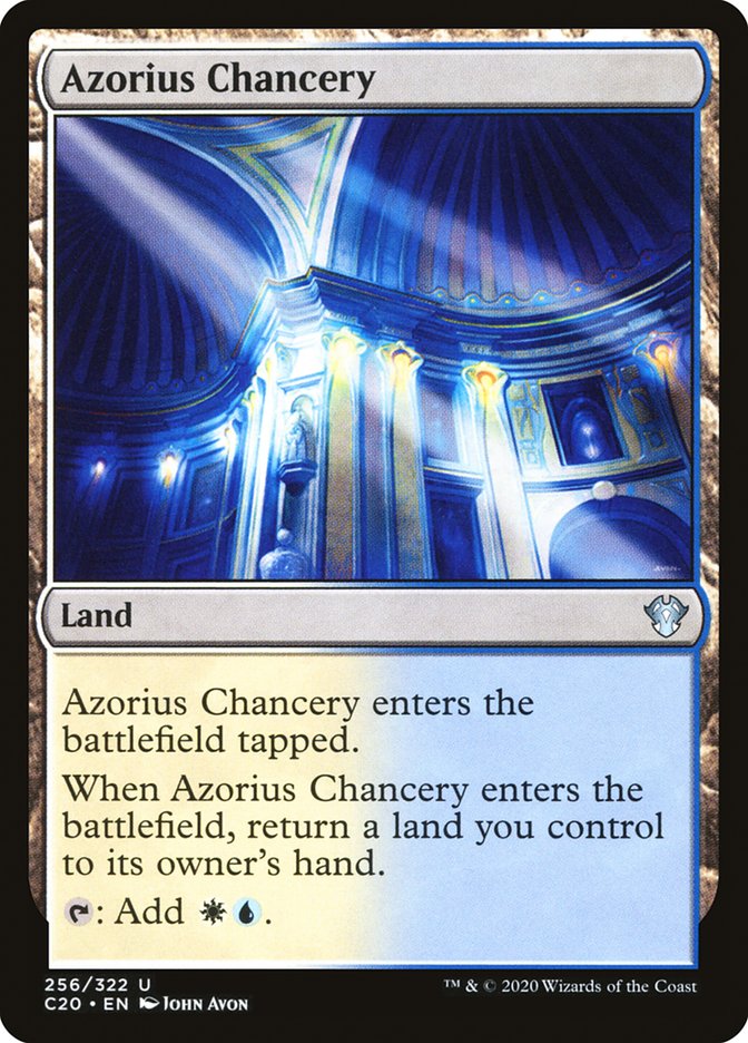 Azorius Chancery [Commander 2020] | Sanctuary Gaming