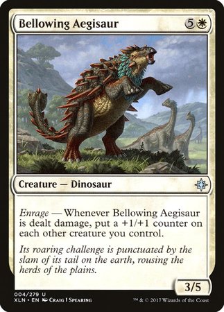 Bellowing Aegisaur [Ixalan] | Sanctuary Gaming