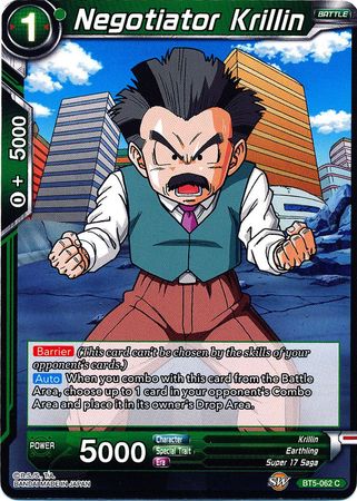 Negotiator Krillin (BT5-062) [Miraculous Revival] | Sanctuary Gaming