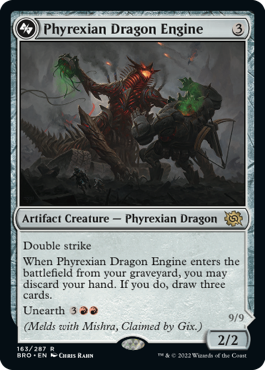 Phyrexian Dragon Engine [The Brothers' War] | Sanctuary Gaming