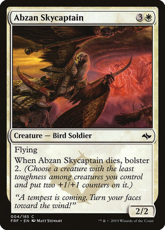 Abzan Skycaptain [Fate Reforged] | Sanctuary Gaming