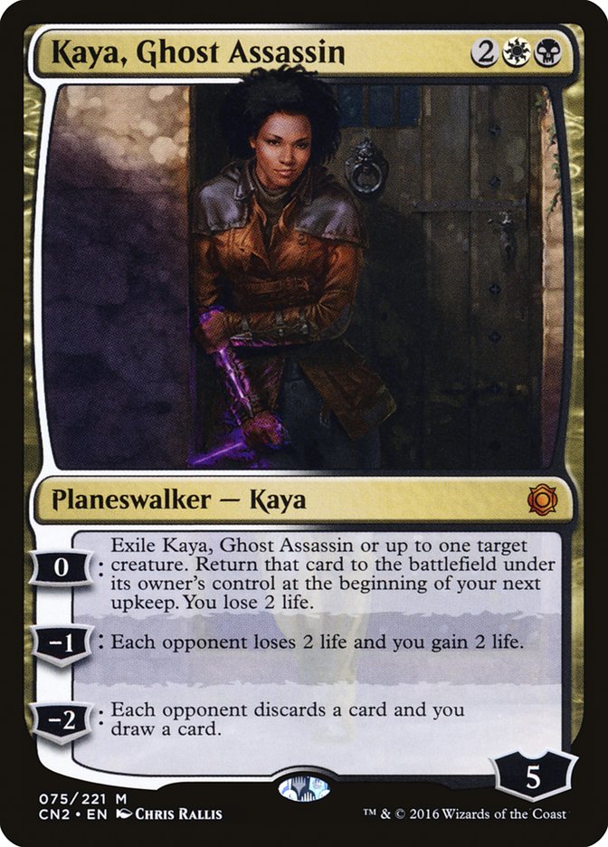 Kaya, Ghost Assassin (075/221) [Conspiracy: Take the Crown] | Sanctuary Gaming
