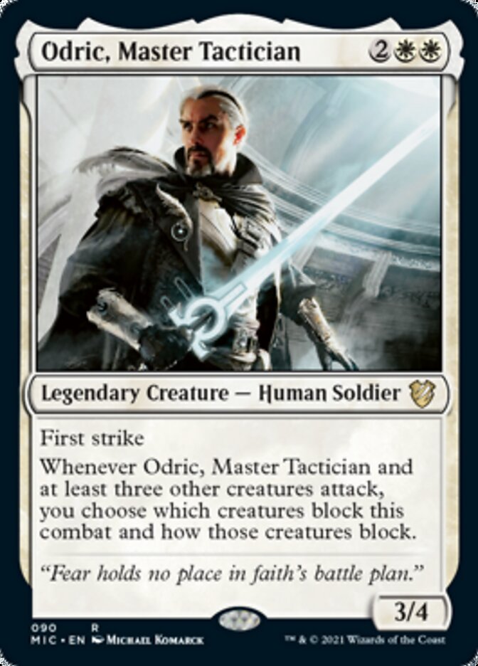 Odric, Master Tactician [Innistrad: Midnight Hunt Commander] | Sanctuary Gaming