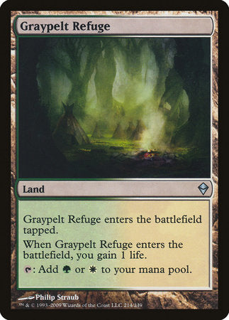Graypelt Refuge [Zendikar] | Sanctuary Gaming