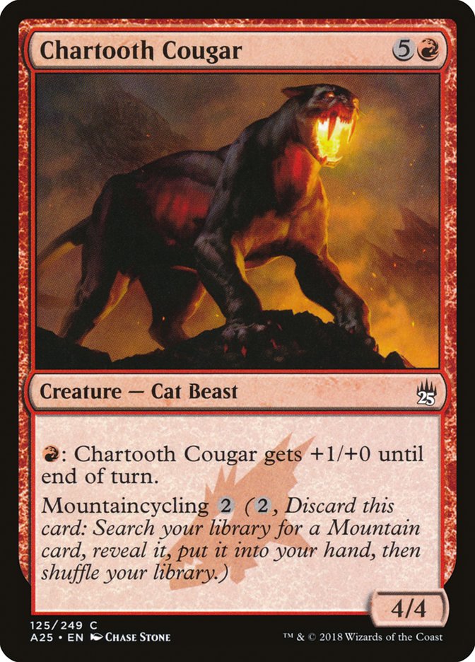 Chartooth Cougar [Masters 25] | Sanctuary Gaming