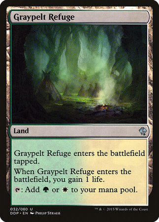 Graypelt Refuge [Duel Decks: Zendikar vs. Eldrazi] | Sanctuary Gaming