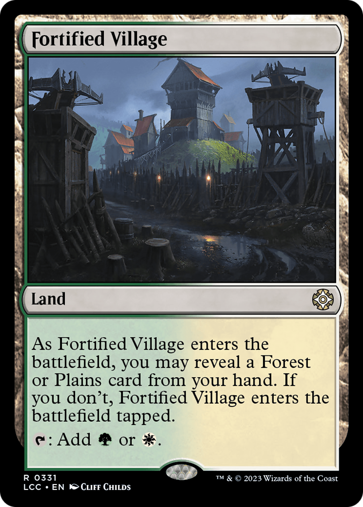 Fortified Village [The Lost Caverns of Ixalan Commander] | Sanctuary Gaming