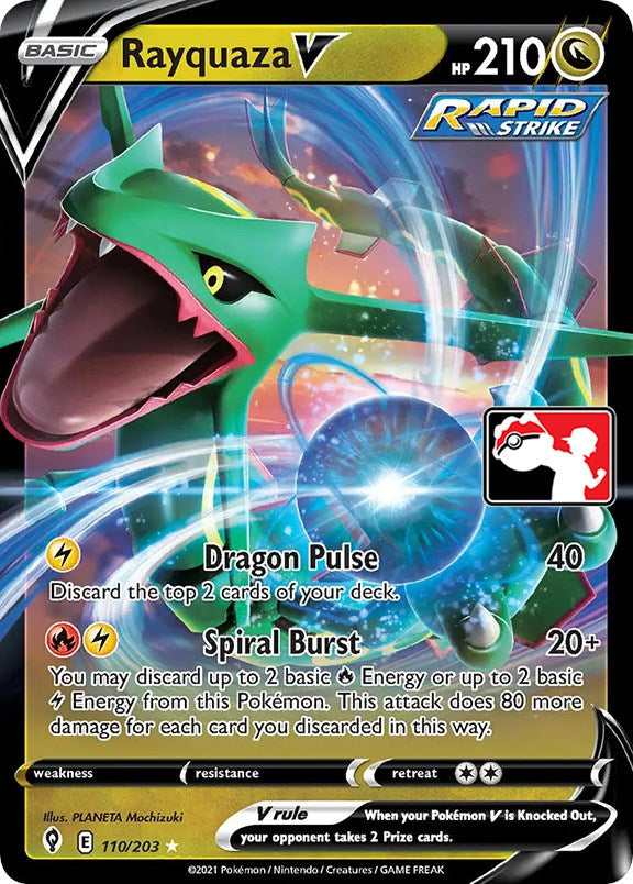 Rayquaza V (110/203) [Prize Pack Series One] | Sanctuary Gaming