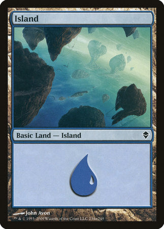 Island (234a) [Zendikar] | Sanctuary Gaming