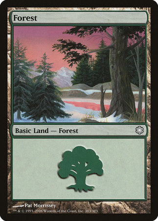 Forest (383) [Coldsnap Theme Decks] | Sanctuary Gaming