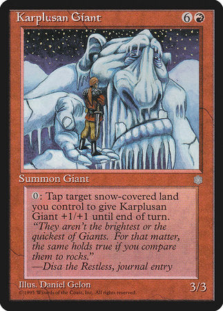 Karplusan Giant [Ice Age] | Sanctuary Gaming
