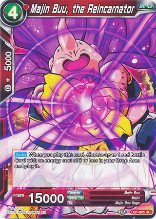 Majin Buu, the Reincarnator (DB1-005) [Dragon Brawl] | Sanctuary Gaming