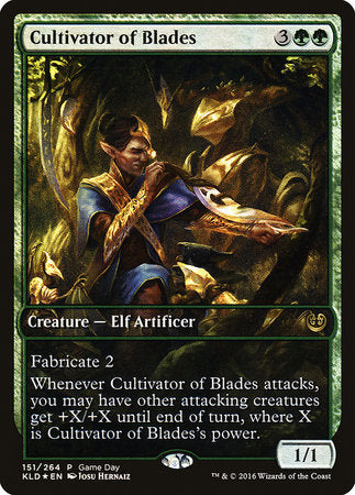 Cultivator of Blades [Kaladesh Promos] | Sanctuary Gaming