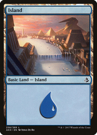 Island (258) [Amonkhet] | Sanctuary Gaming