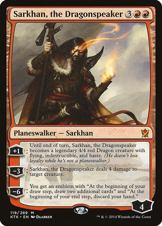 Sarkhan, the Dragonspeaker [Khans of Tarkir] | Sanctuary Gaming