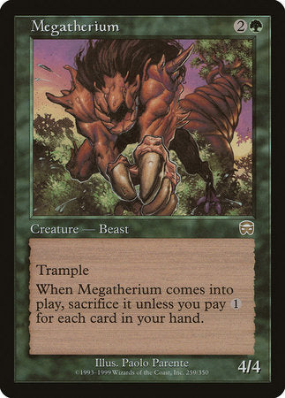 Megatherium [Mercadian Masques] | Sanctuary Gaming