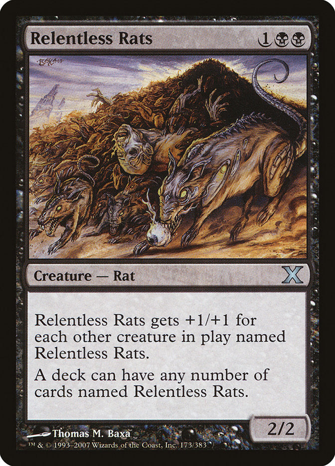 Relentless Rats [Tenth Edition] | Sanctuary Gaming