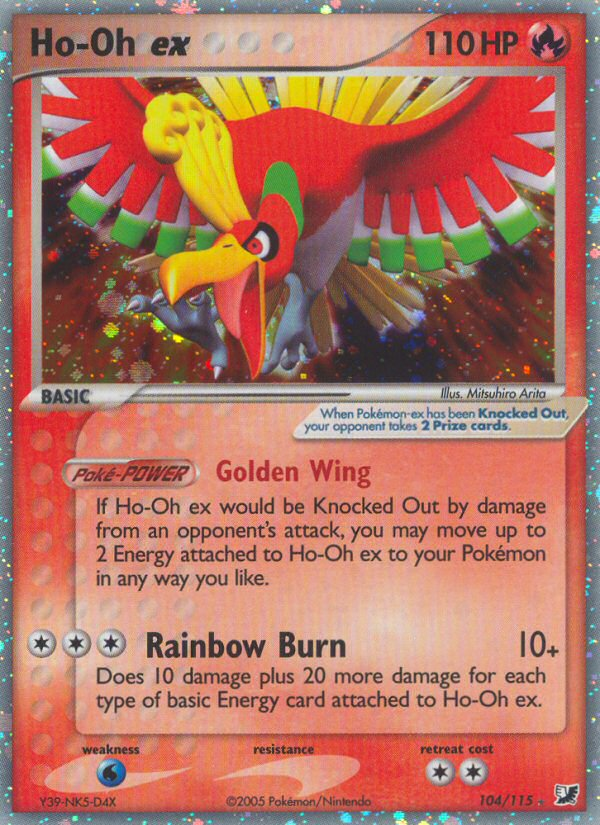 Ho-Oh ex (104/115) [EX: Unseen Forces] | Sanctuary Gaming