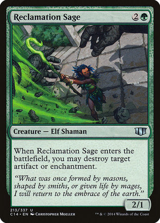 Reclamation Sage [Commander 2014] | Sanctuary Gaming