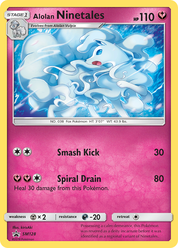 Alolan Ninetales (SM128) [Sun & Moon: Black Star Promos] | Sanctuary Gaming