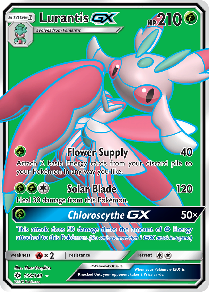 Lurantis GX (138/149) [Sun & Moon: Base Set] | Sanctuary Gaming