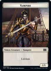 Elemental // Vampire Double-sided Token [Double Masters 2022 Tokens] | Sanctuary Gaming
