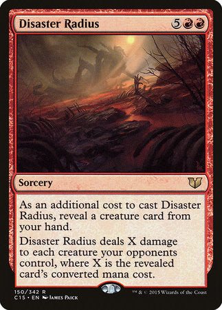 Disaster Radius [Commander 2015] | Sanctuary Gaming