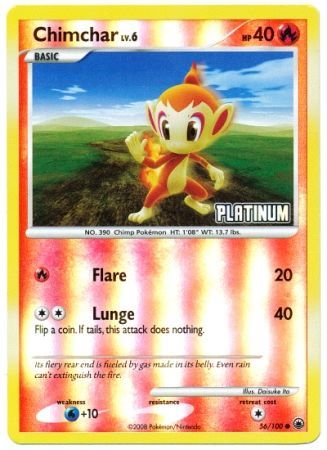 Chimchar (56/100) [Burger King Promos: 2009 Collection] | Sanctuary Gaming