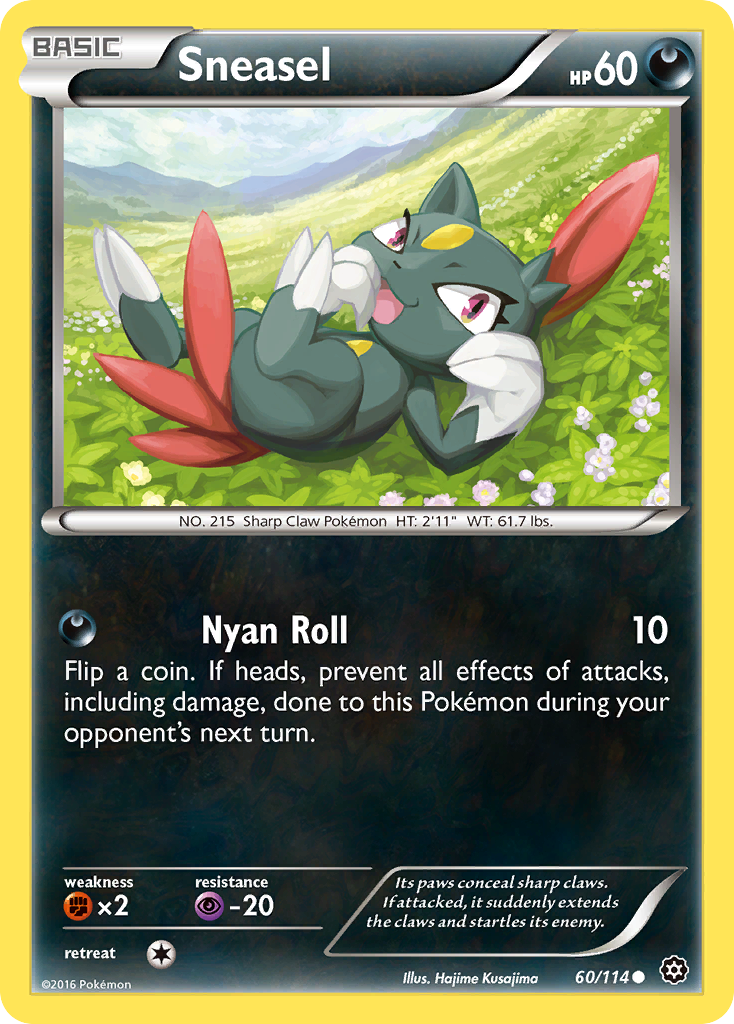 Sneasel (60/114) [XY: Steam Siege] | Sanctuary Gaming