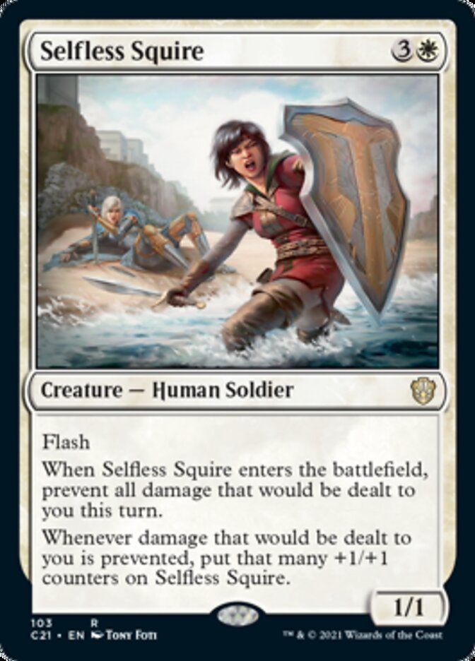 Selfless Squire [Commander 2021] | Sanctuary Gaming