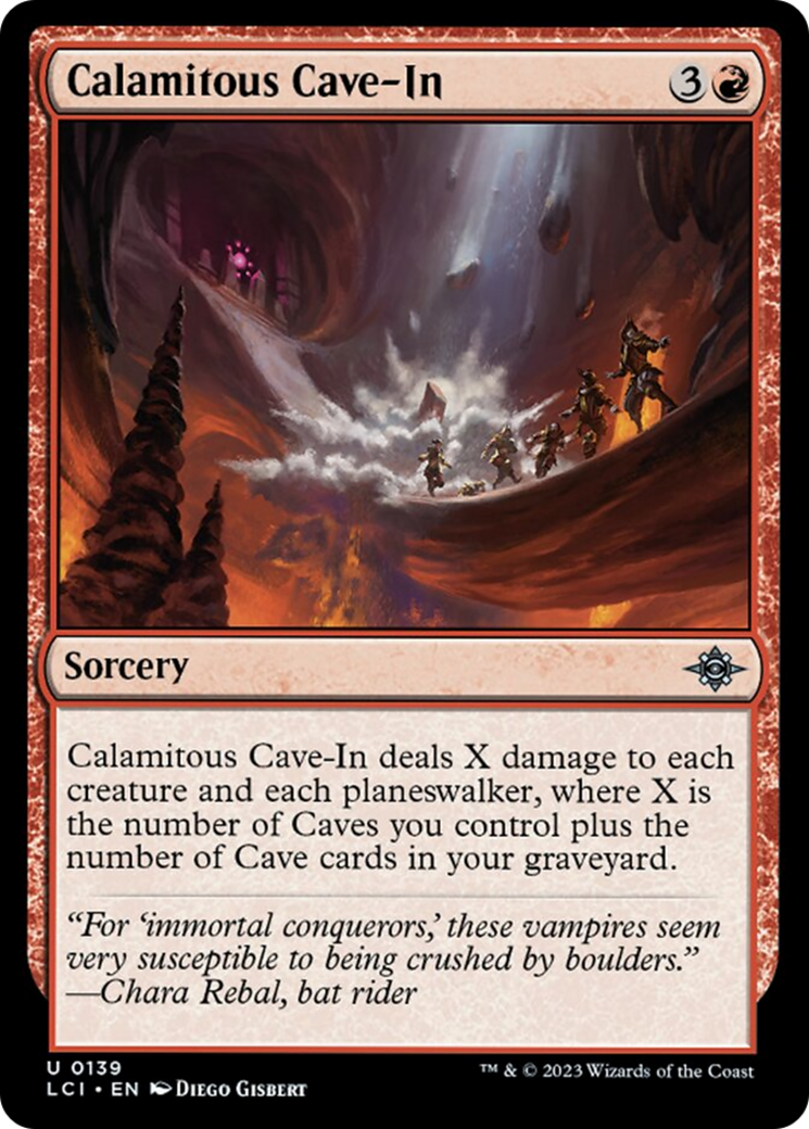 Calamitous Cave-In [The Lost Caverns of Ixalan] | Sanctuary Gaming