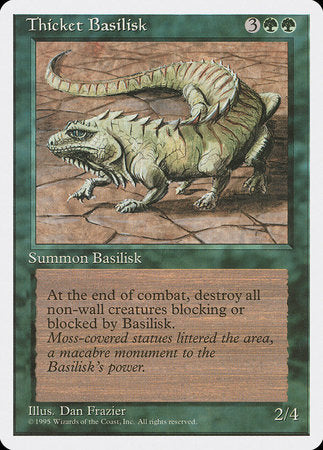 Thicket Basilisk [Fourth Edition] | Sanctuary Gaming